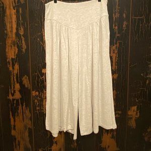 BB Dakota Gray Lazy Sunday Wide Leg Pants NWT Sz M